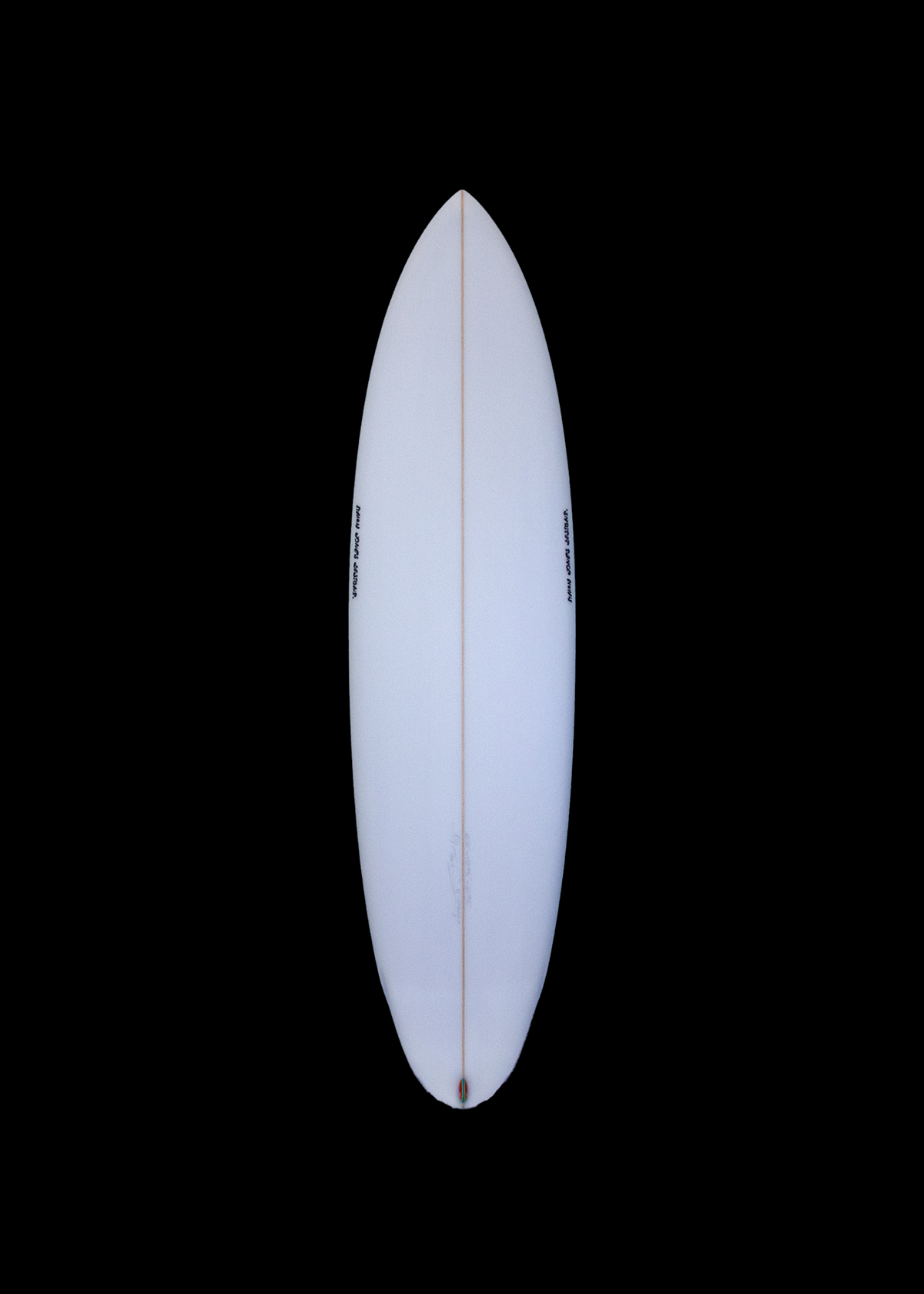 Fiji 7'6" x 21" X 2 7/8" - 51.40L, Round, 2x Futures Fin Boxes, PU - ID:1121410