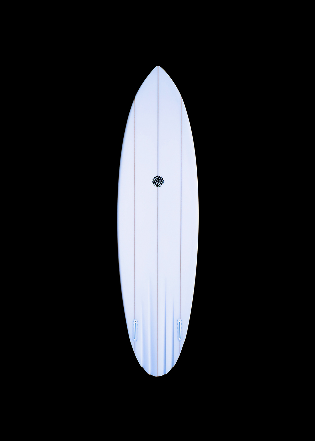 Massive 7'2" x 20 3/4" X 2 3/4" - 44.30L, Round, 2x Futures Fin Boxes, PU - ID:1136355