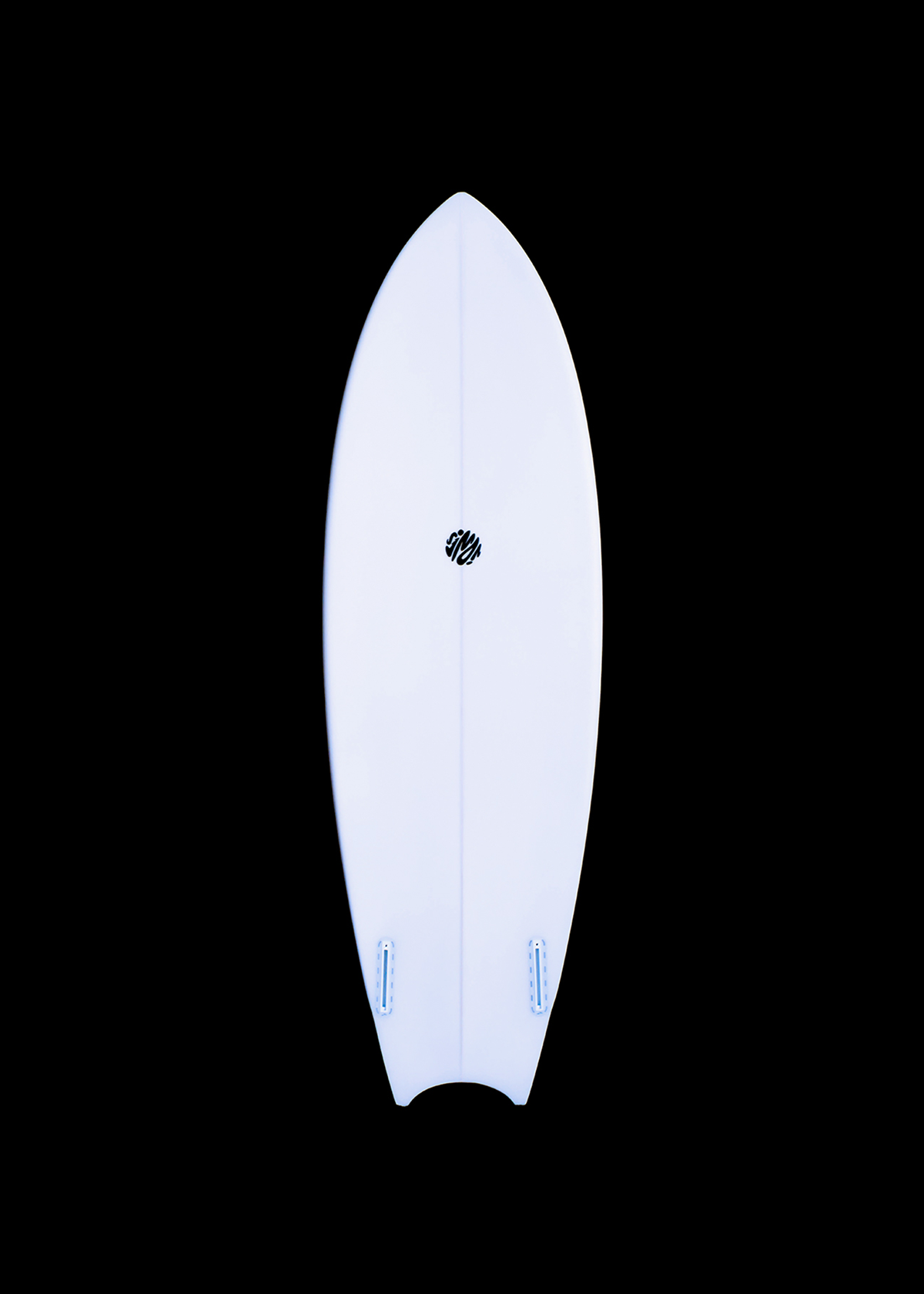 LBOH 5'6" x 19 1/2" X 2 1/2" - 28.40L, Half Moon, 2x Futures Fin Boxes, PU - ID:1089915