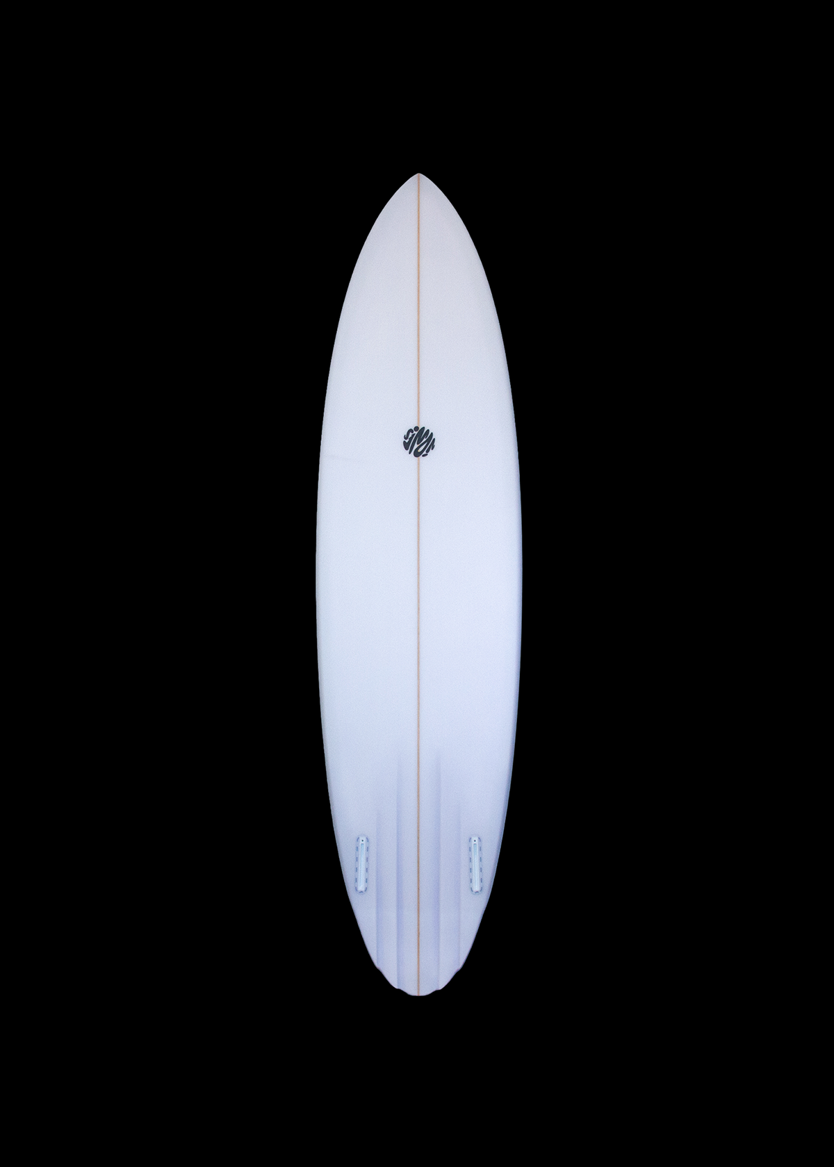 Fiji 7'6" x 21" X  2 7/8" - 51.40L, Round, 2x  Futures Fin Boxes, PU - ID:1121410